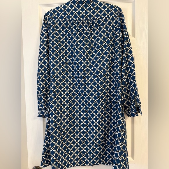 UNTUCKit Blue and White Dress - Picture 5 of 5